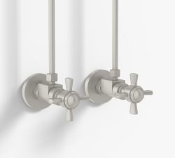 Traditional Cross Handle Faucet Supply Line