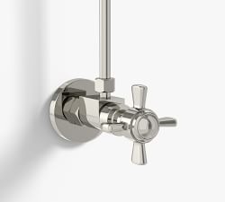 Traditional Cross Handle Toilet Supply Line