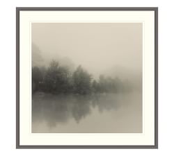 Lake Mist Framed Prints - 38&quot; x 38&quot;