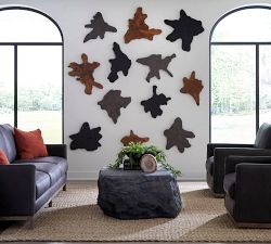 Teak Slice Wall Art