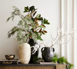 Lit Faux Juniper Branch