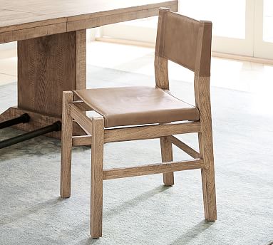 Open Box: Segura Leather Dining Chair