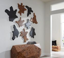 Teak Slice Wall Art
