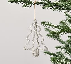 Handcrafted Glass Bead Tree Ornament