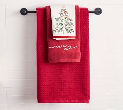 Christmas in the Country Guest Towel - Set of 2