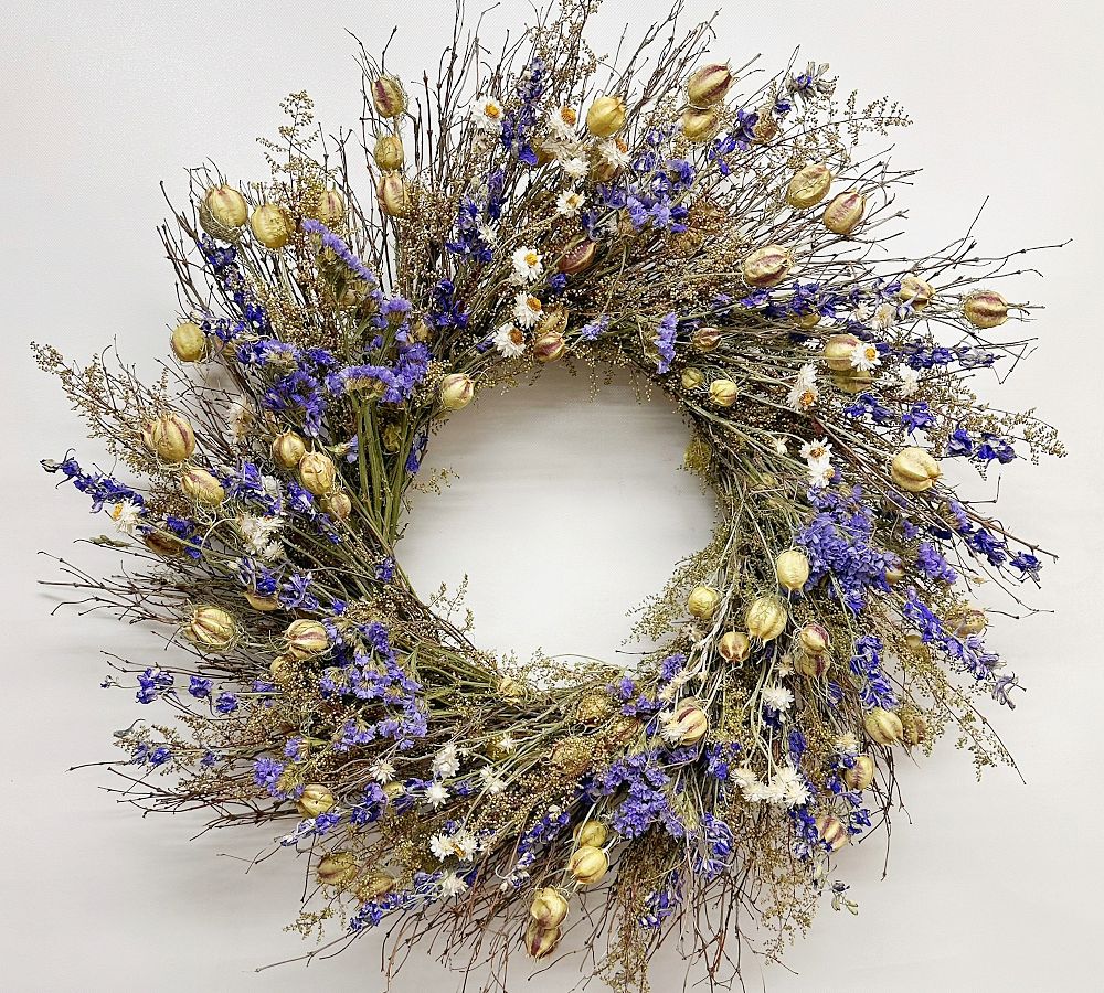 Sunny Skies Floral Wreath