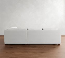 York Slope Arm 3-Piece Wedge Sleeper Sectional (117&quot;)