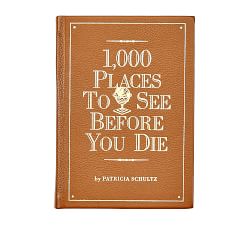 1,000 Places To See Before You Die Leather-Bound Book