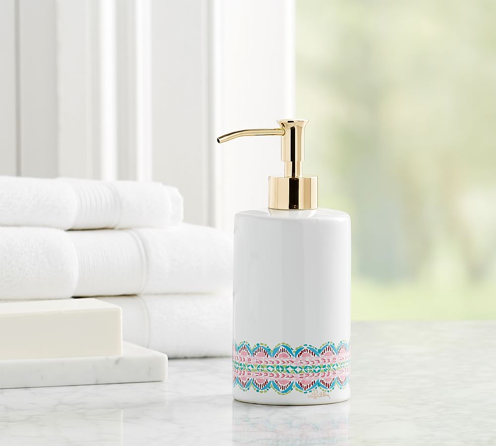 Lilly Pulitzer It's Impawsible Soap Pump