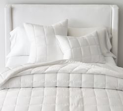 Open Box: TENCEL&#8482; Box Stitch Quilted Sham