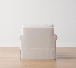 York Roll Arm Deep Seat Slipcovered Chair