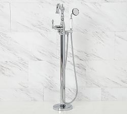 Charlet Floor Mounted Tub Filler with Handshower