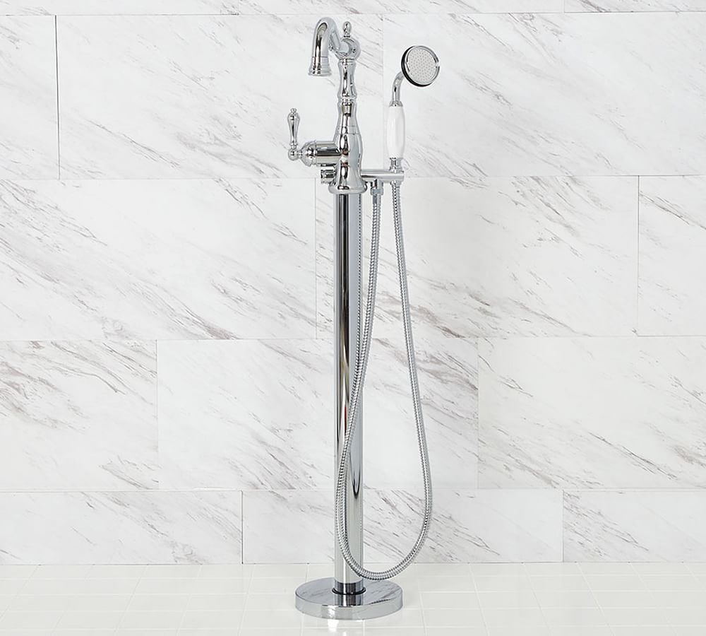 Charlet Floor Mounted Tub Filler with Handshower
