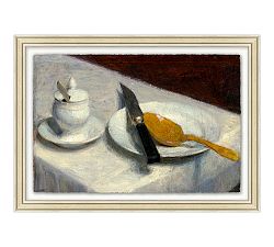 Still Life With Mustard Pots Framed Print