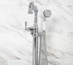 Charlet Floor Mounted Tub Filler with Handshower