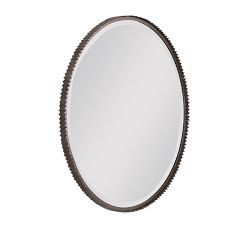 Columbia Iron Round Mirror 40&quot;