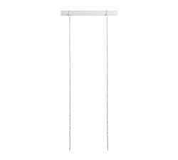 Hanging Picture Frame Rail - White