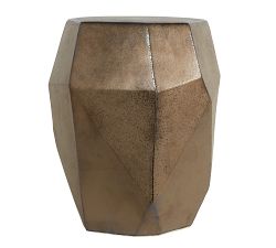 Spade Ceramic Accent Table (15&quot;)