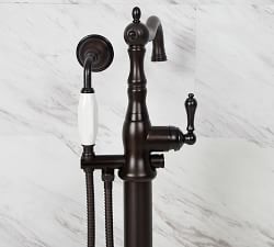 Charlet Floor Mounted Tub Filler with Handshower