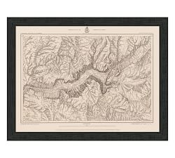 Yosemite Valley and Vicinity Framed Print