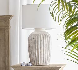 Anders Tall Terra Cotta Table Lamp (31&quot;)