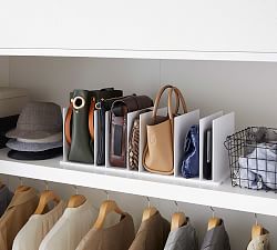 Two Level Bag Organizer Stand - Set of 4