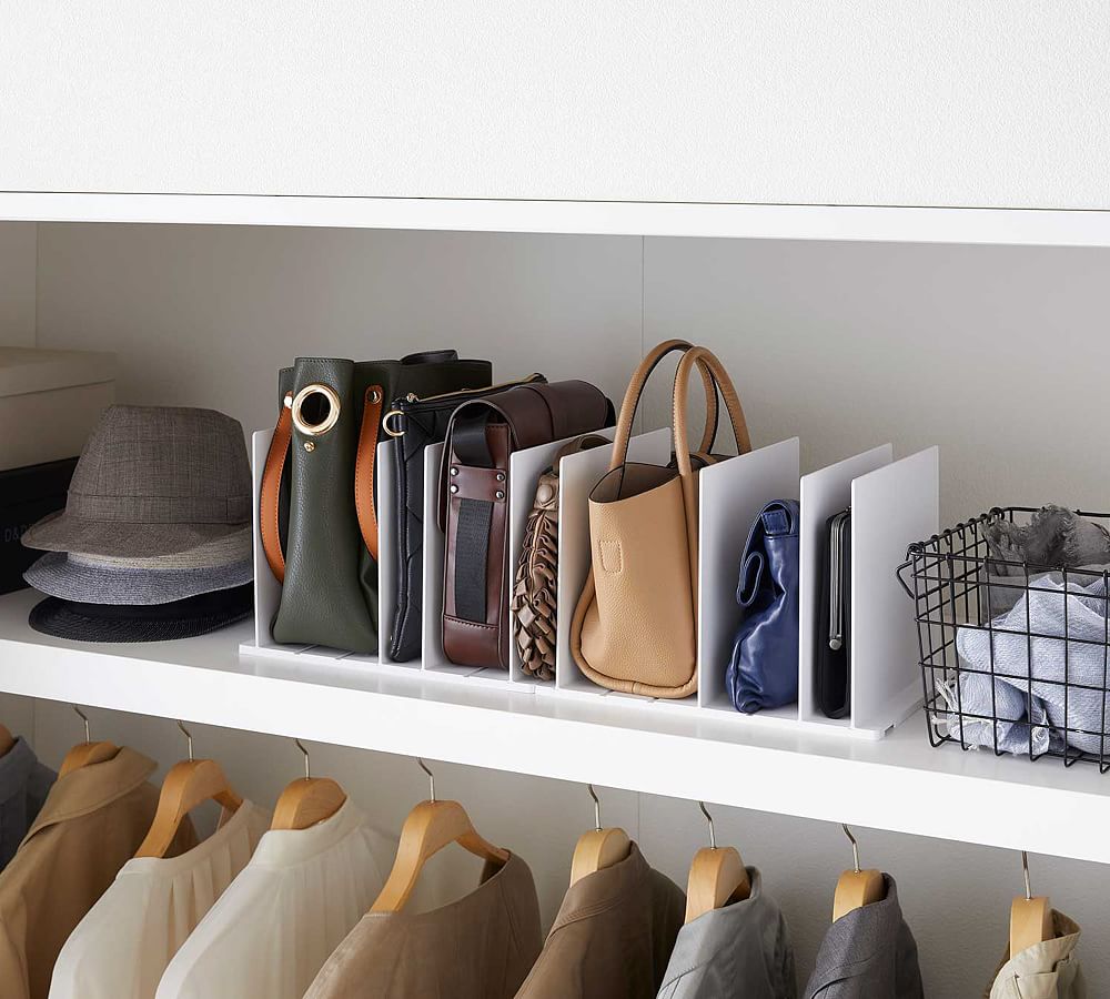 Two Level Bag Organizer Stand - Set of 4