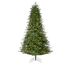 Faux Lighted Timber Ridge Pine Tree With Color Changing Lights
