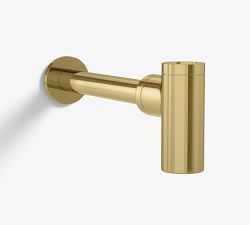 Modern Round Sink Drain 1-1/4&rdquo; P-Trap