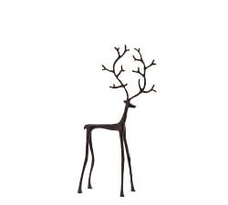 Open Box: Bronze Sculpted Reindeer