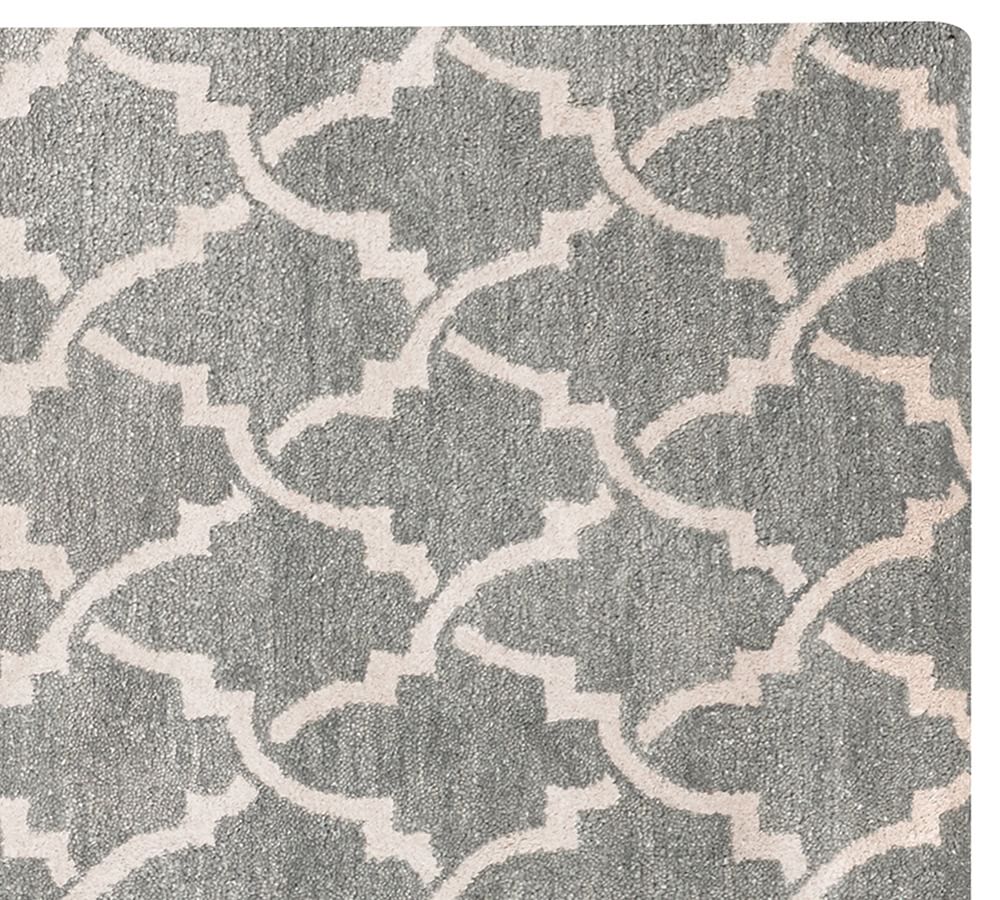 Aegis Tufted Rug Swatch - Porcelain Blue