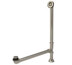 Decorative Toe Tap Drain &amp; Overflow