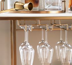 Delaney Marble Bar Console (34&quot;)