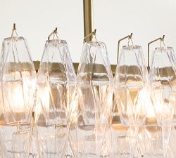 Florence Crystal Linear Chandelier (50&quot;)