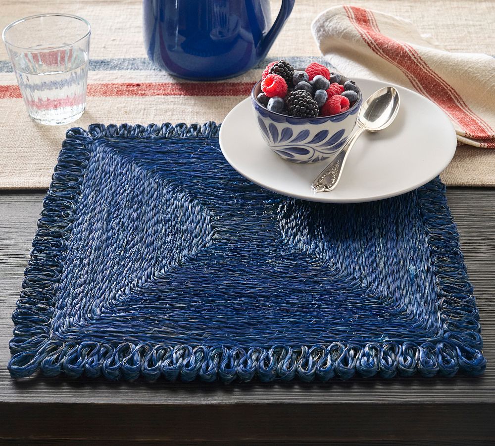 Abaca Handcrafted Square Placemats