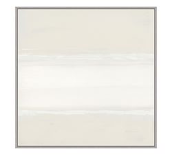 Warm Layers Abstract Framed Wall Art Print