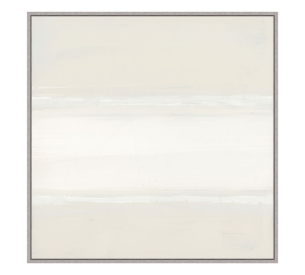 Warm Layers Abstract Framed Wall Art Print
