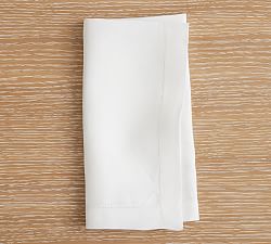 Open Box: Belgian Linen Napkins, Set of 12 - White