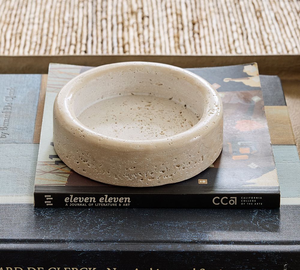 Travertine Bowl
