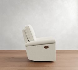 PB Comfort Roll Arm Manual &amp; Power Swivel Recliner