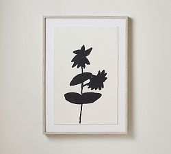 Floral Shadow Puppets by Elana Cooper for Creativity Explored