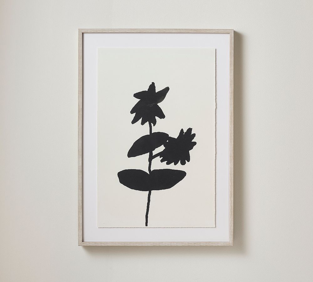 Floral Shadow Puppets by Elana Cooper for Creativity Explored