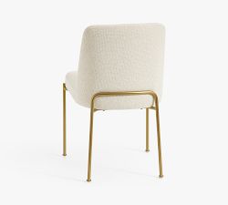 Layton Upholstered Metal Dining Chair