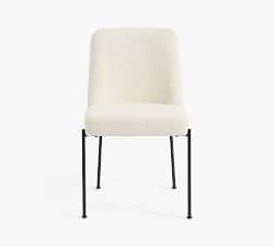 Layton Upholstered Metal Dining Chair