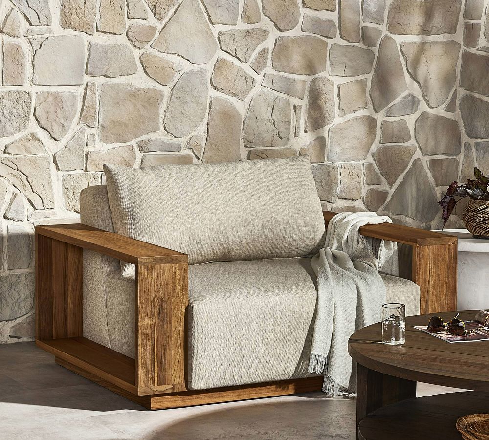 Danny Teak Outdoor Armchair