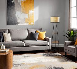 Holland Wooden Shelf Floor Lamp (62&quot;)