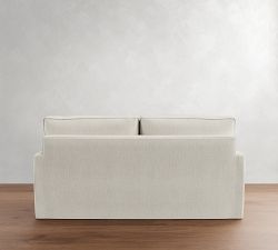 Pearce Square Arm Slipcovered Sofa (66&quot;&ndash;92&quot;)