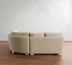 Buchanan Modern Square Arm 3-Piece Wedge Sectional (98&quot;)