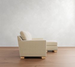 Buchanan Modern Square Arm Reversible Chaise Sectional (83&quot;)