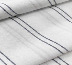 Melia 3-Piece Striped Cotton Duvet Cover &amp; Shams Set